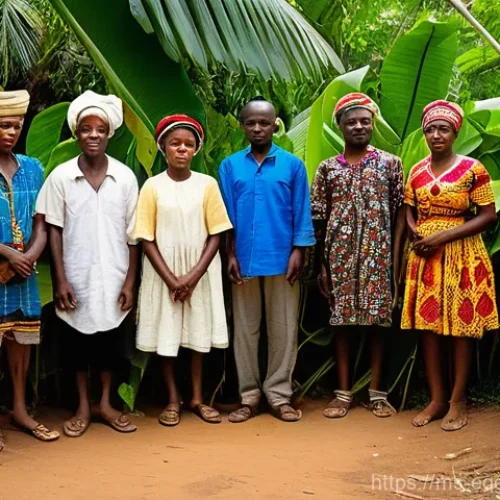 적도 기니의 독립 역사 - **Prompt: The Seeds of Freedom**
    "A poignant scene depicting the subtle resistance and enduring ...