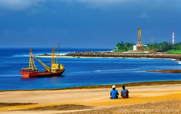 적도 기니의 독립 역사 - **Prompt: A Nation Reborn: Independence Day 1968**
    "A vibrant and triumphant celebration on Octo...